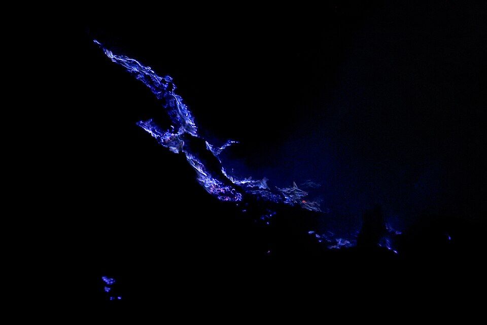 Blue fire